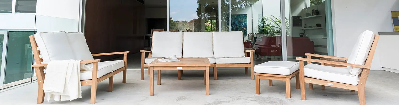Outdoor-Lounge Wintons Teak