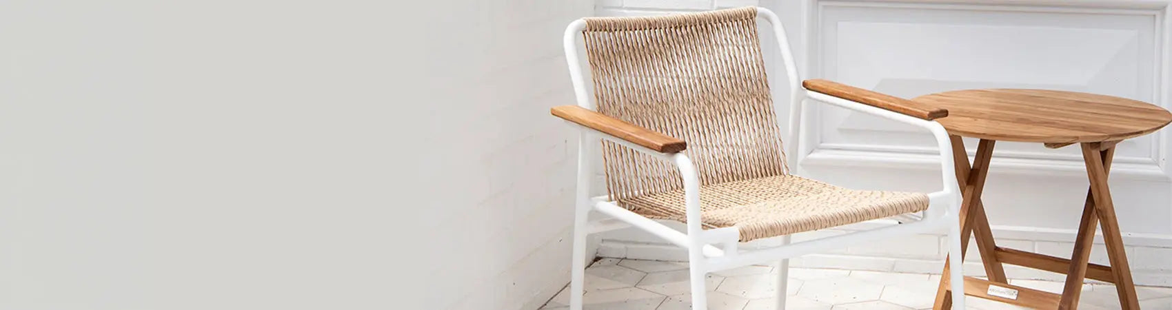 Outdoor-Armchair-and-Low-Seater Wintons Teak
