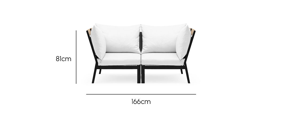 Abacus Alu Corner 2 Piece Set