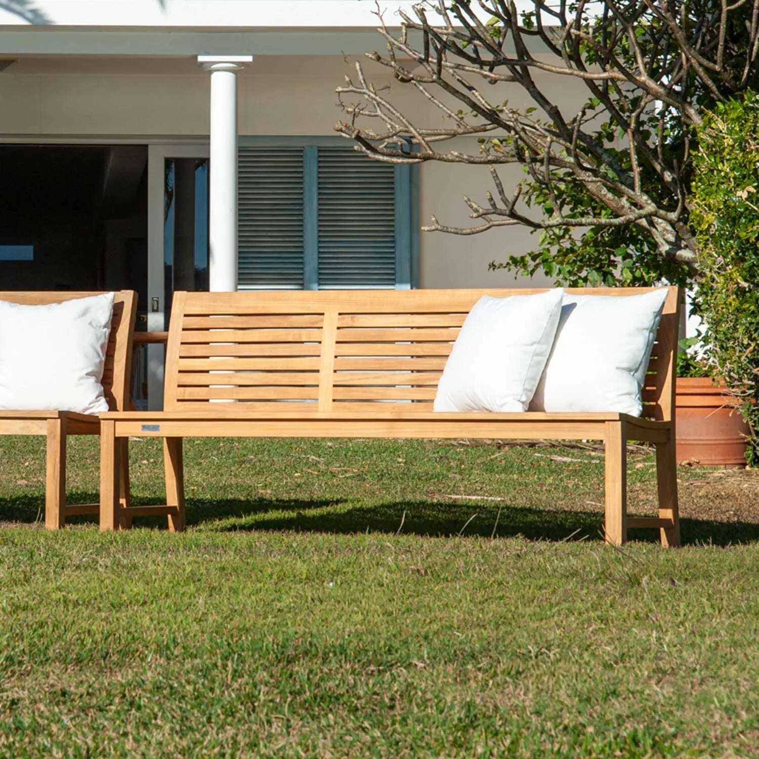 Abacus Armless Bench - L180 - 3 Seater