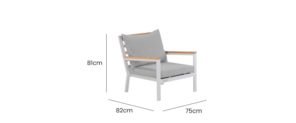 Abacus Alu Deep Seater