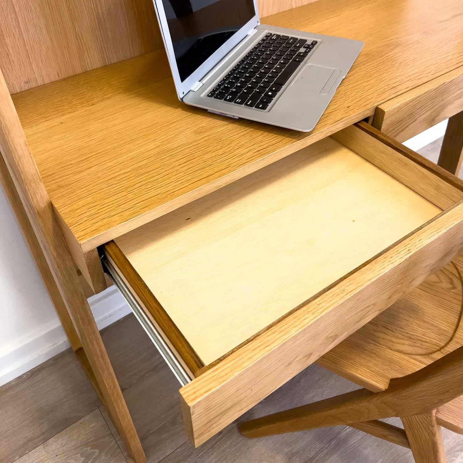 Alto Desk - Oak/Oak