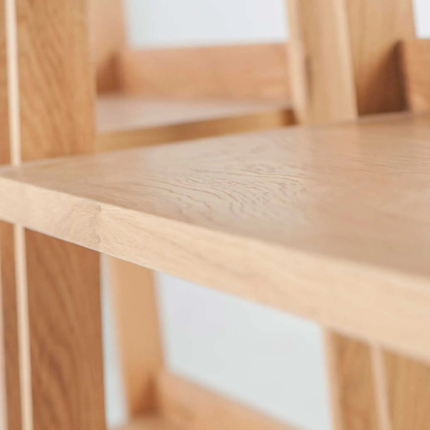 Alto Low Bookcase Oak   Wintons Teak