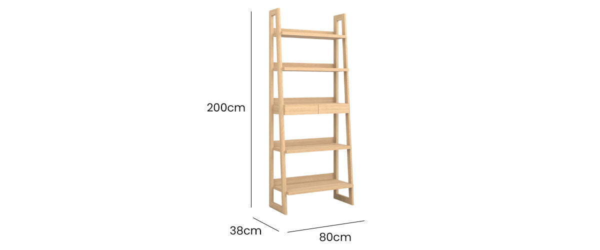 Alto Bookcase 80