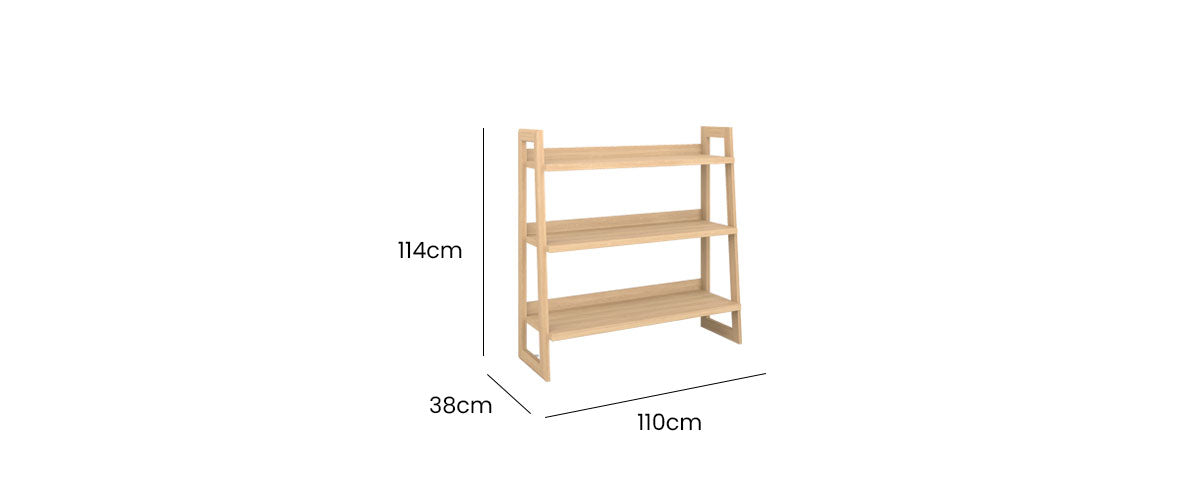 Alto Low Bookcase 110