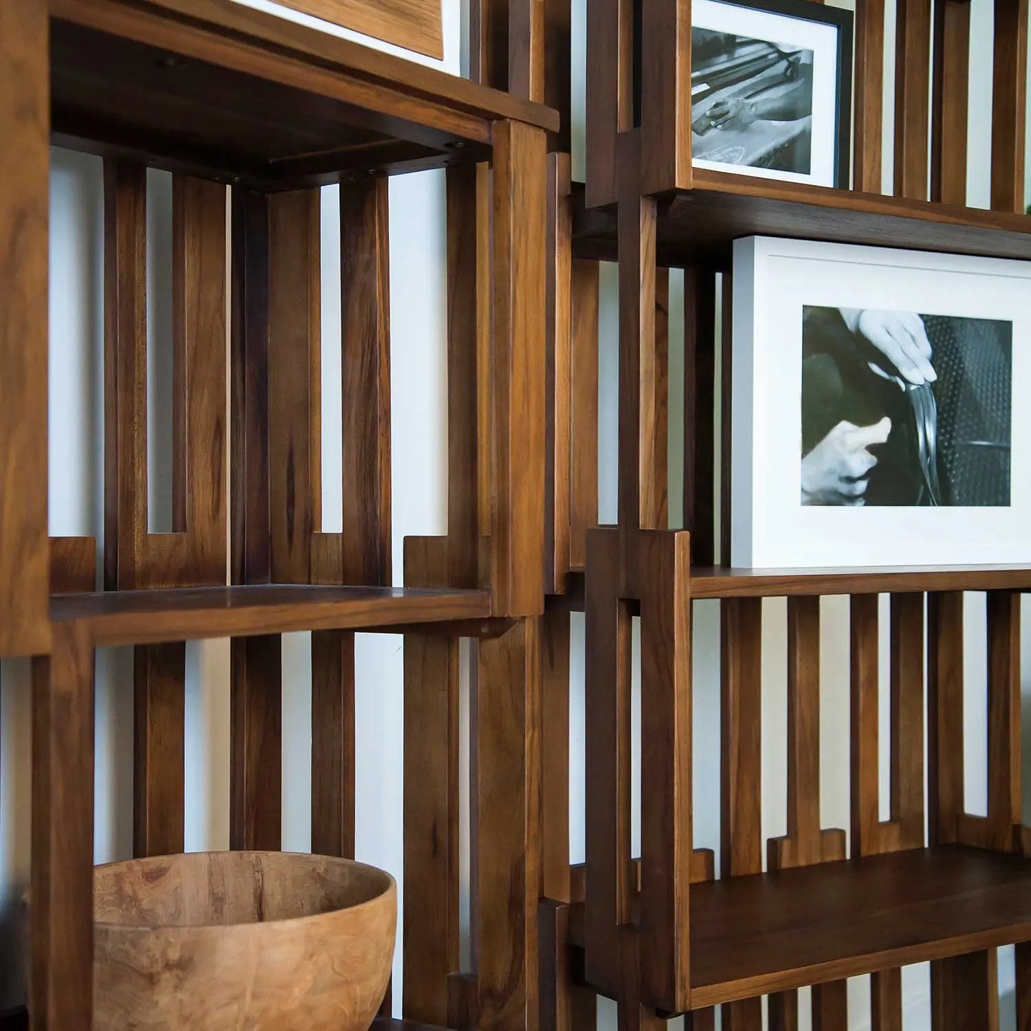 Anca Bookcase Teak   Wintons Teak