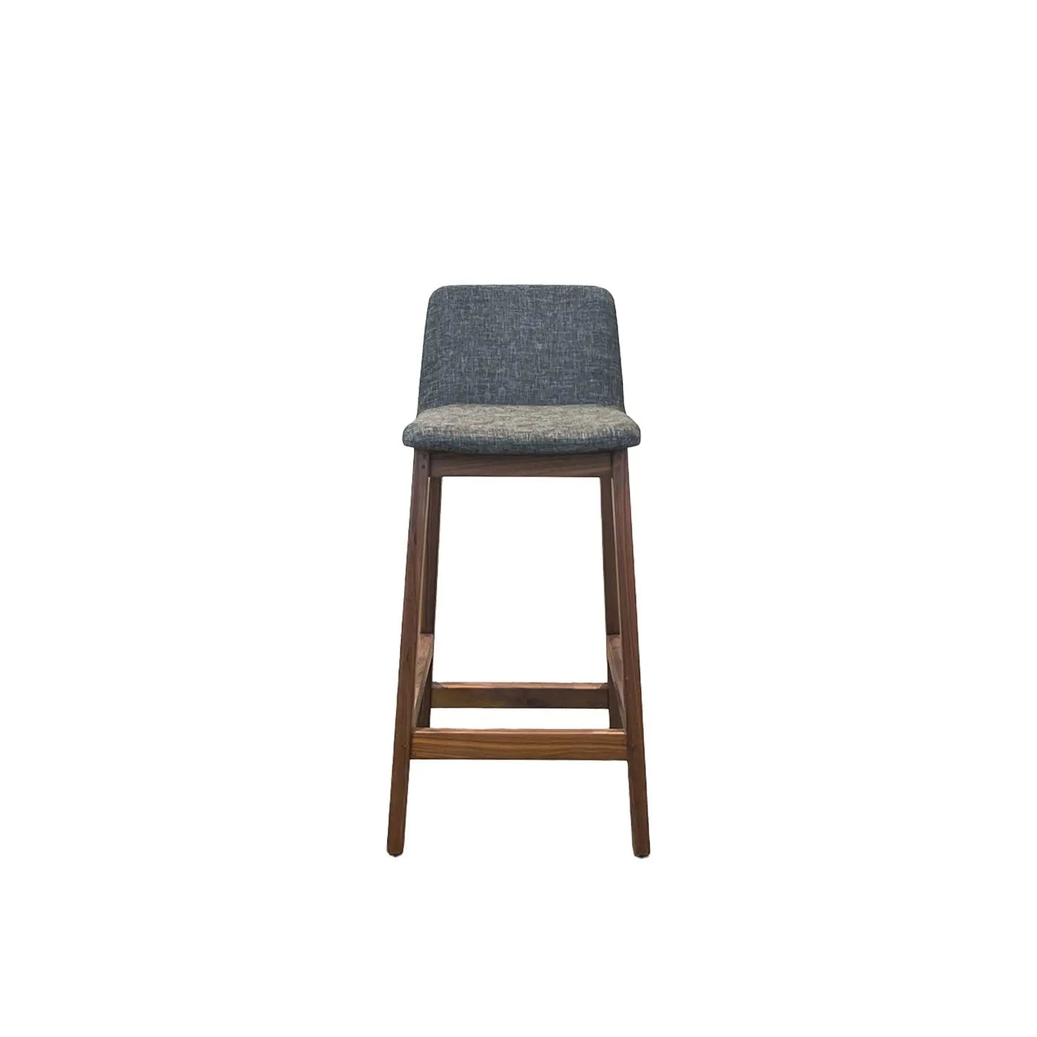 Ane Breakfast Bar Chair Walnut - Karl Dark Grey