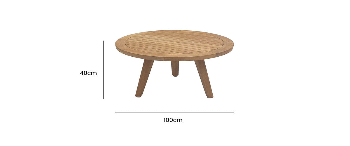 Aren Round Coffee Table 100
