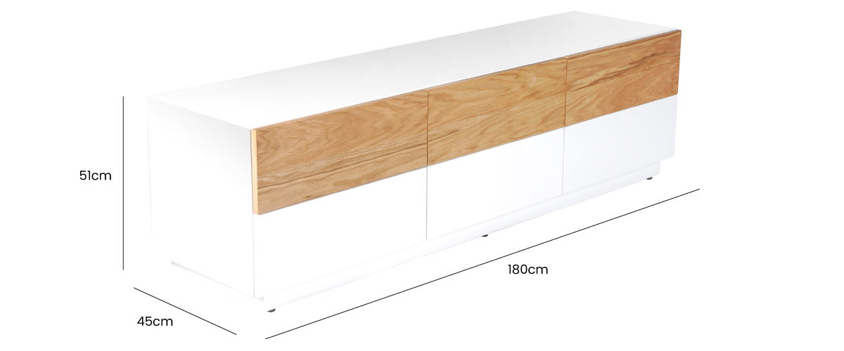 Asta TV Unit 180 Oak