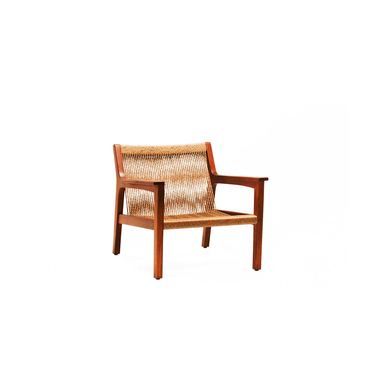Ava Low Seater - Walnut Stained