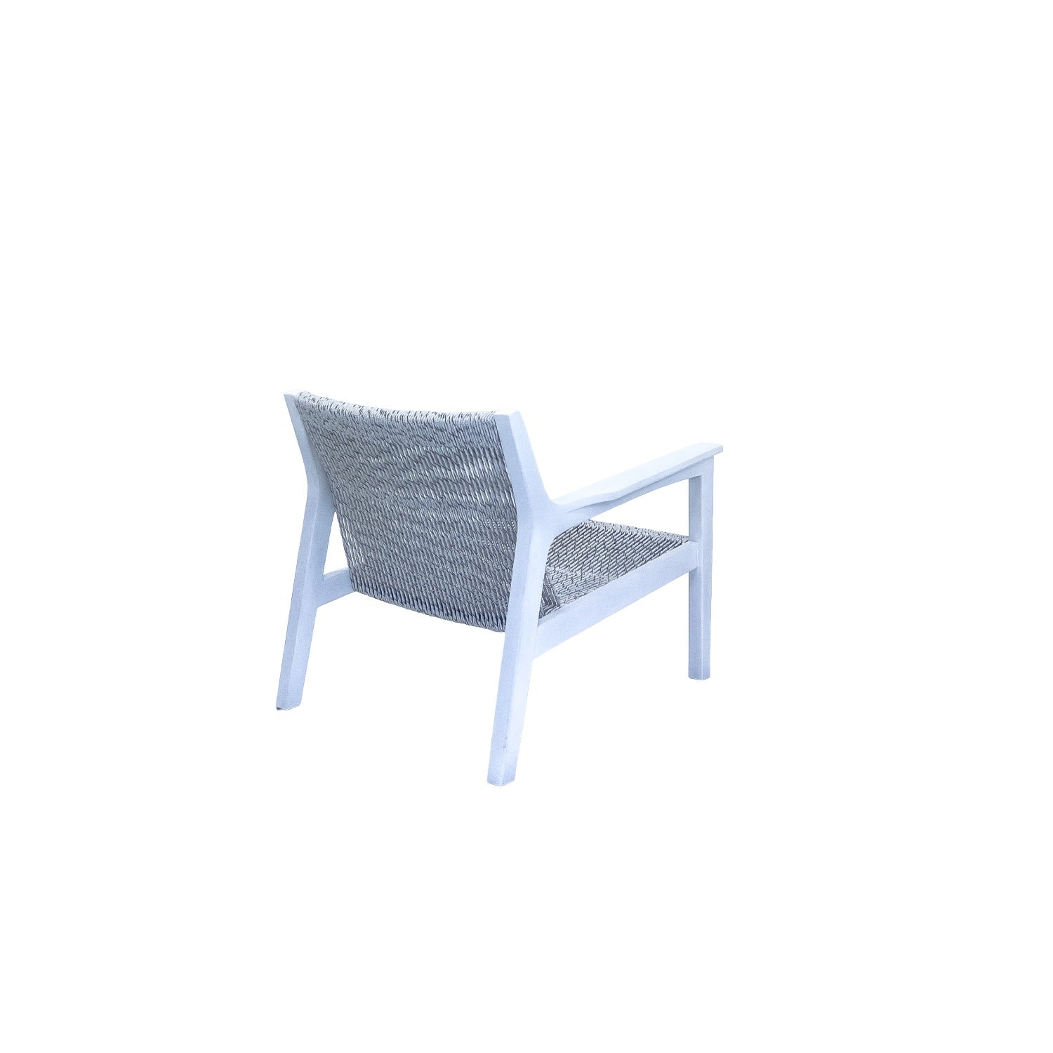 Ava Low Seater - White