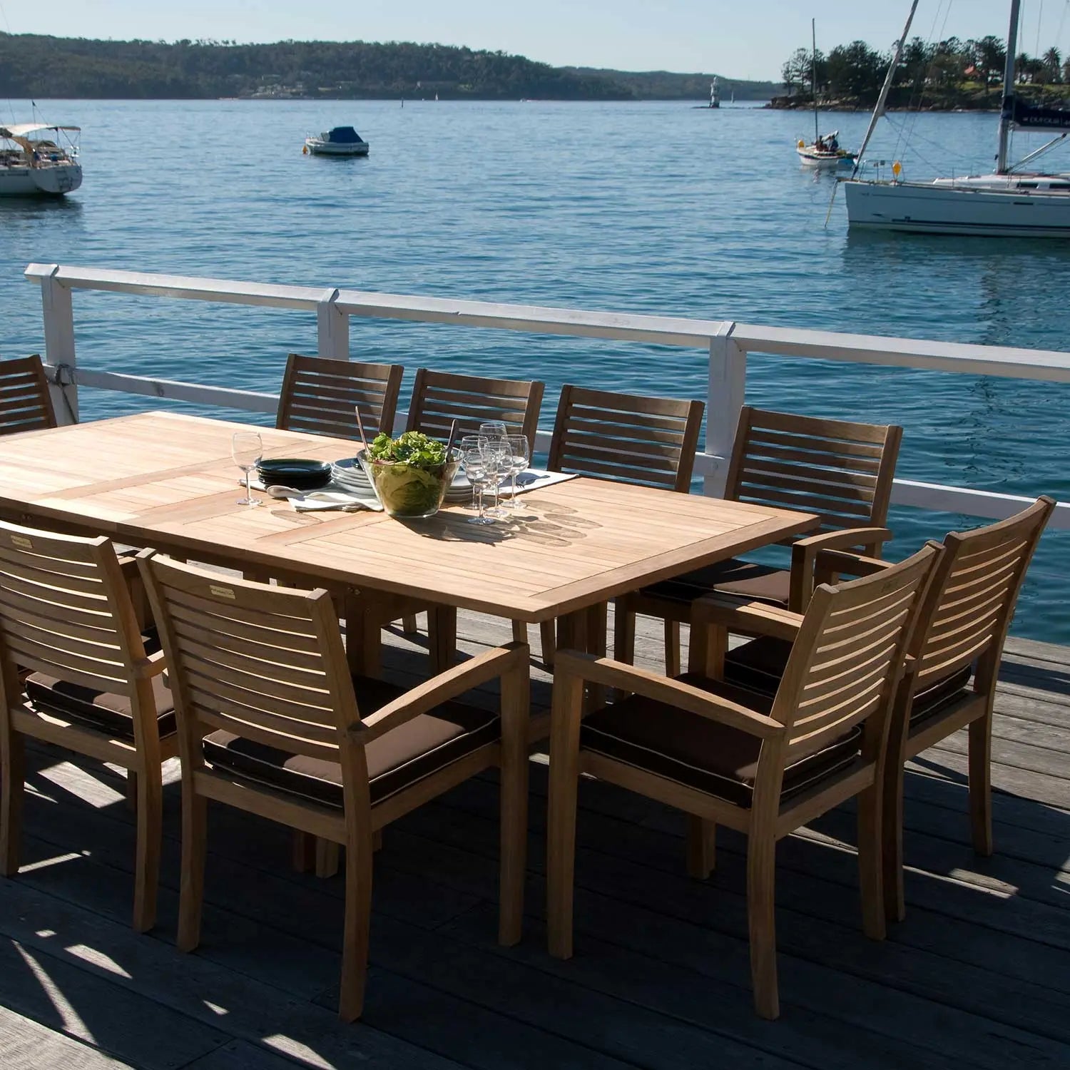 Berkeley Double Extension Table - 180-250x120 - 10/12 Seater
