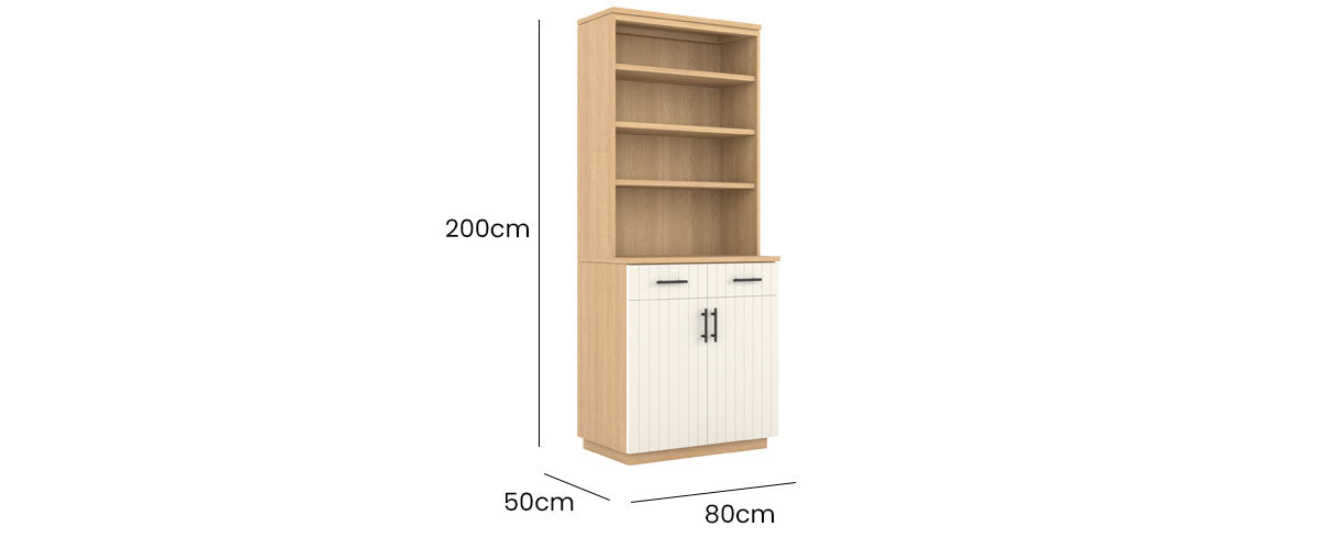Booker Buffet/Bookcase 80