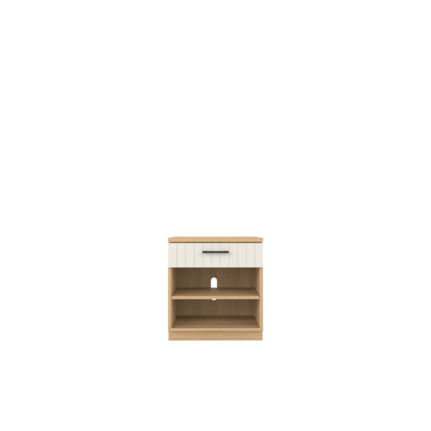 Booker 1 Drawer Bedside Oak