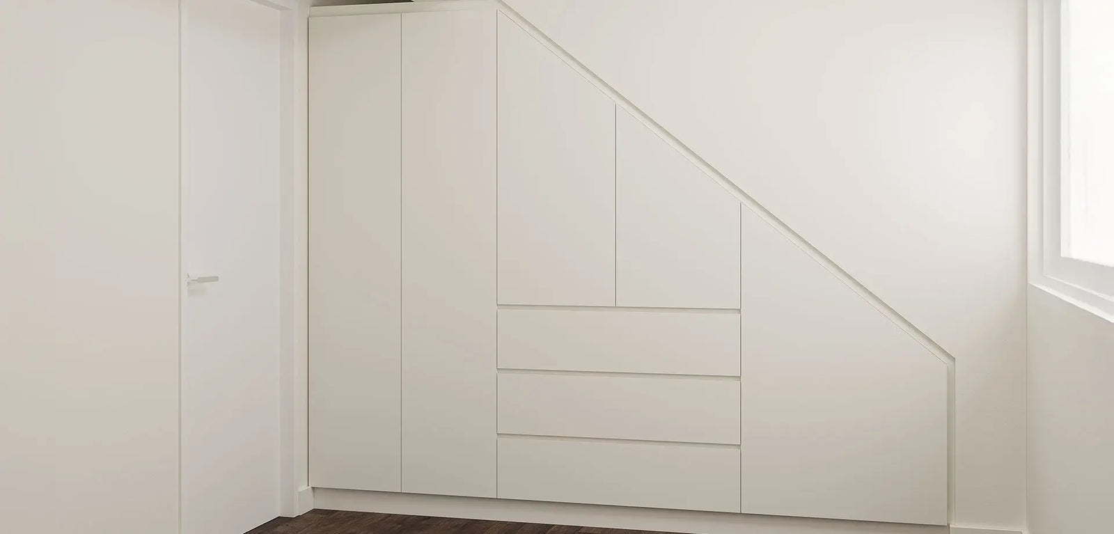 Precision Fit Attic Wardrobe   Wintons Teak