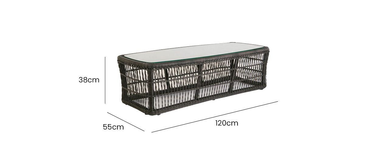 Elan PR3 Coffee Table 120x55