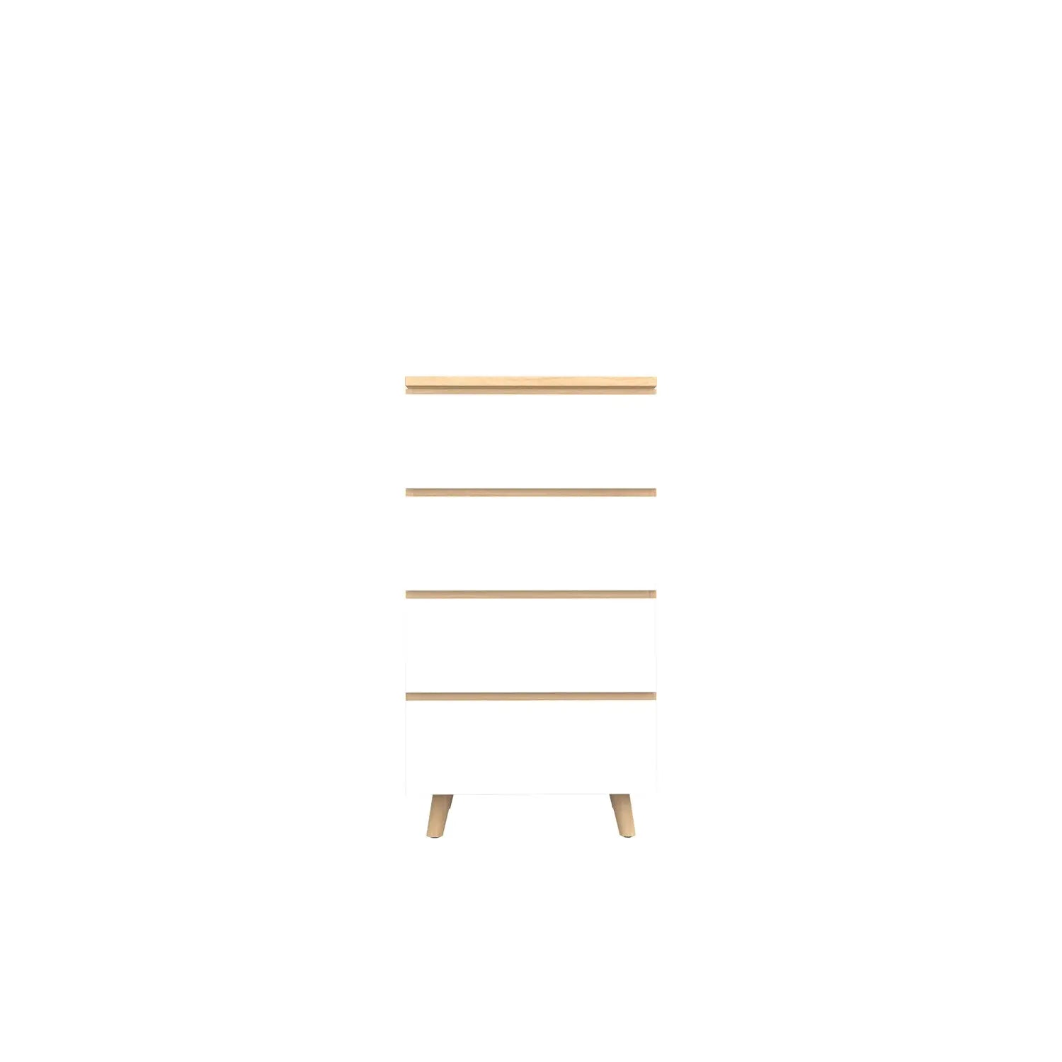 Fritz Tallboy 60 Oak - Oak/White / Oak Veneer