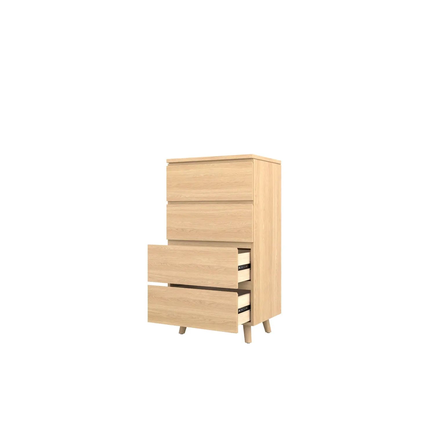 Fritz Tallboy 60 Oak - Oak/Oak / Oak Veneer