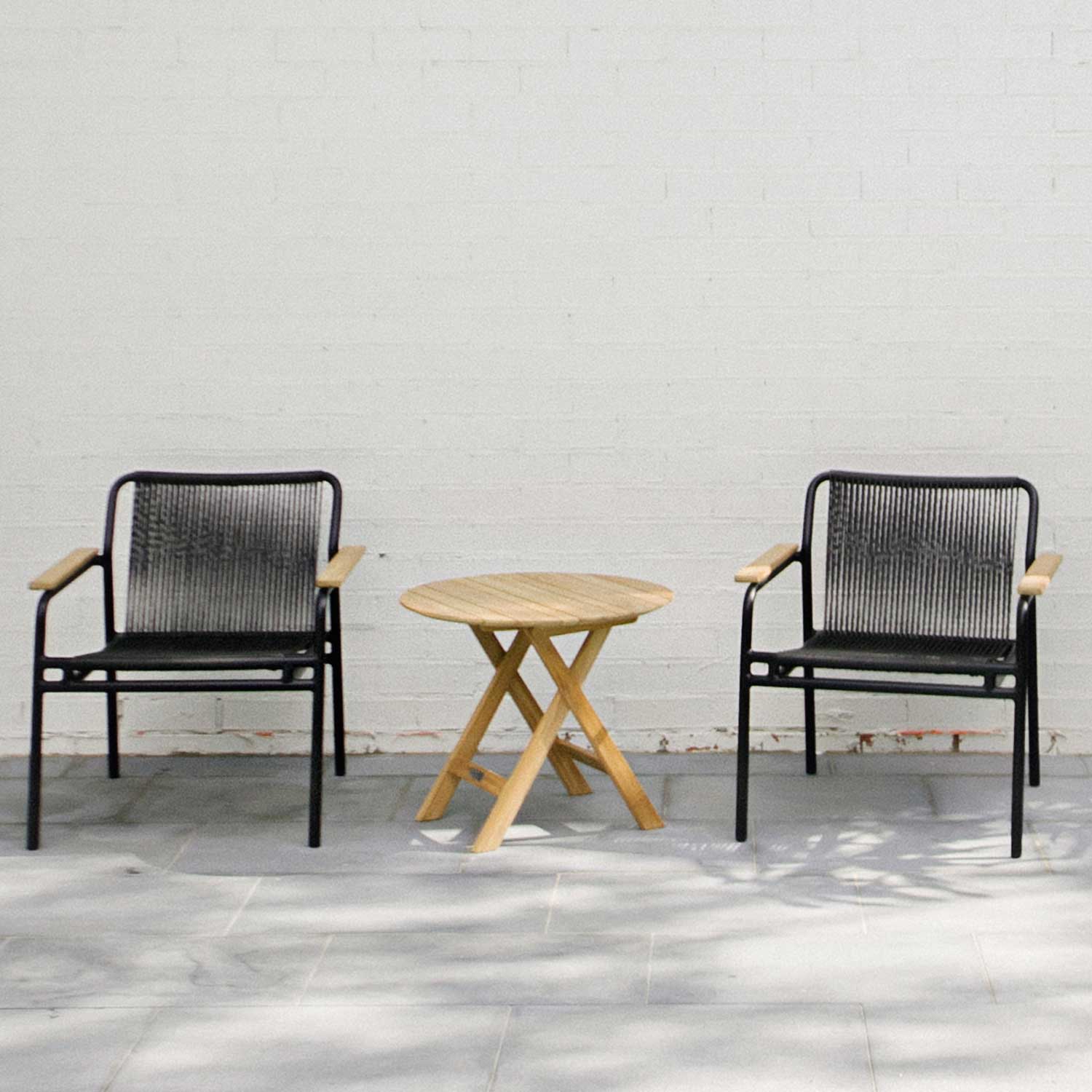 Fynn Outdoor Low Seater Black PT3