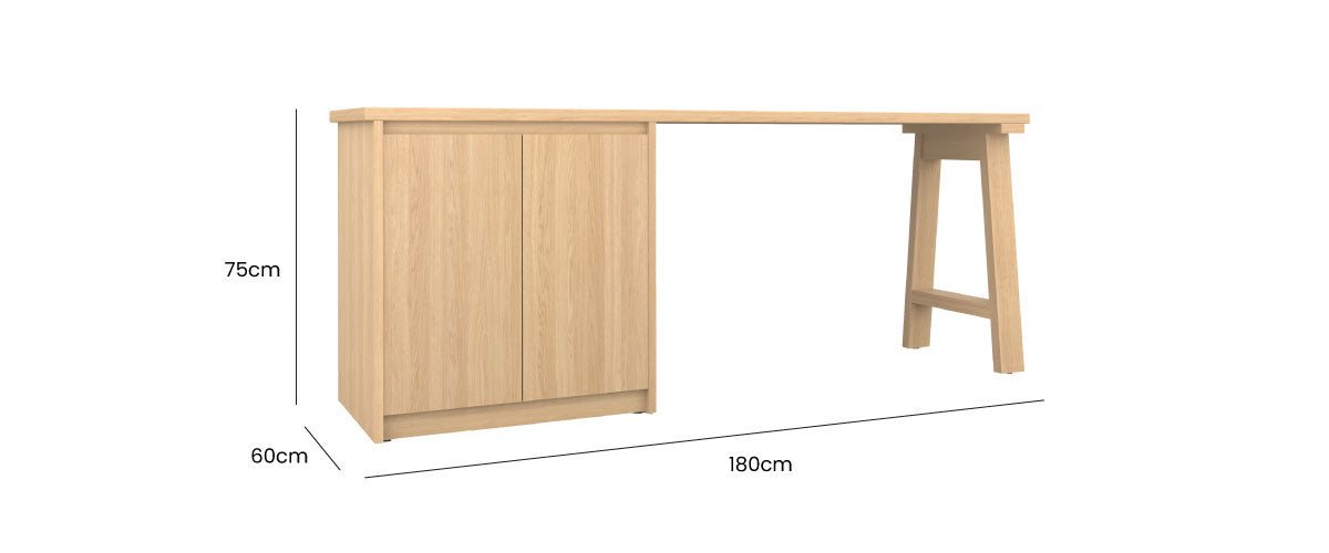 Kara Printer Desk 180