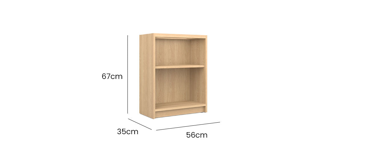 Kara Bookcase Desk Base
