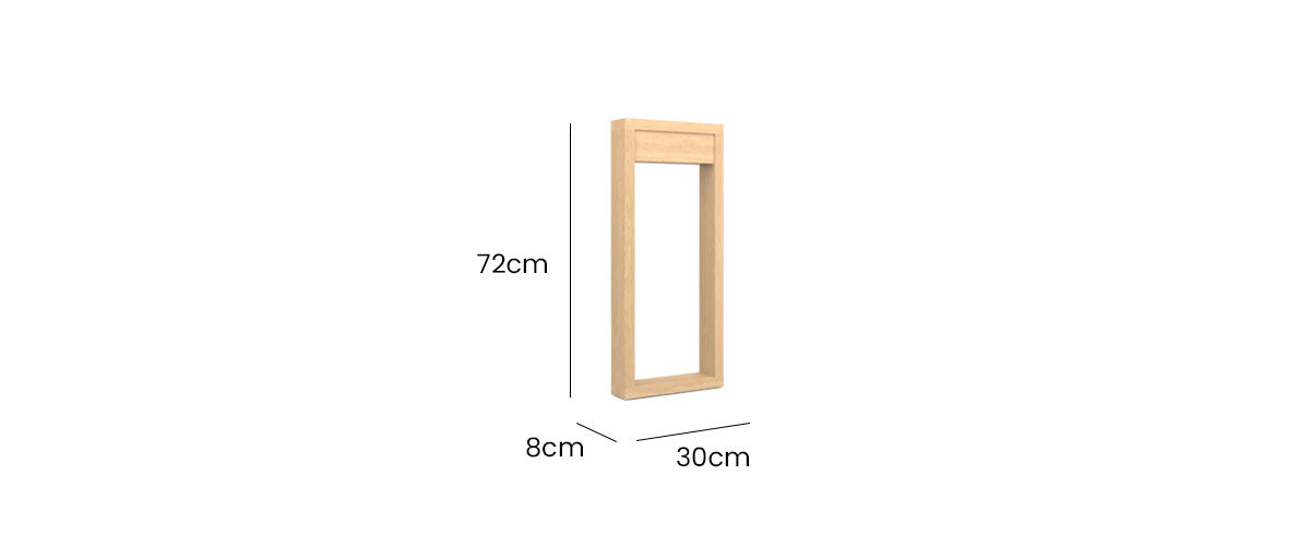 Kara O Frame Mid Desk Base
