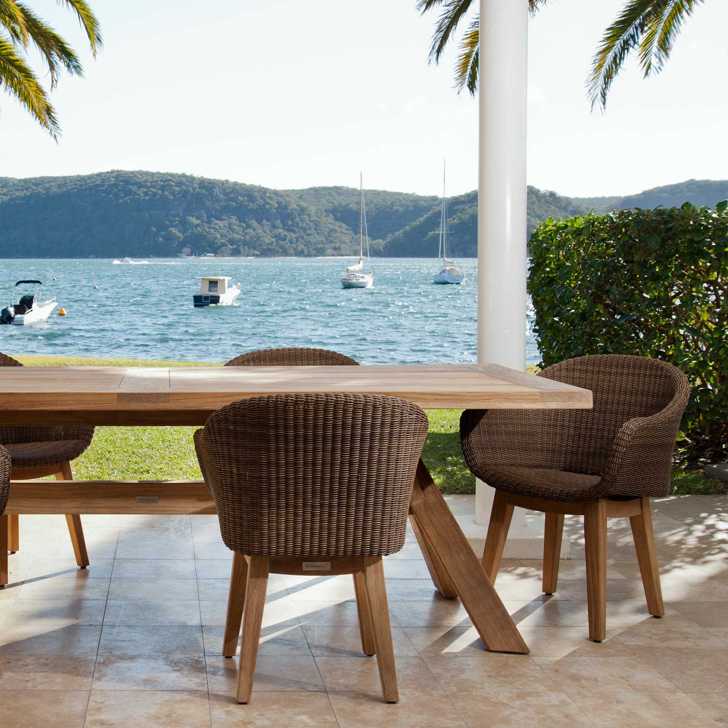 Knox Outdoor Table - 300x110 - 12 Seater