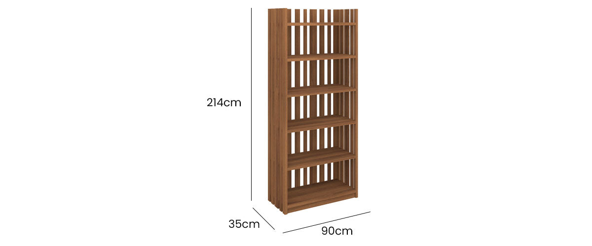 Linden Bookcase 90