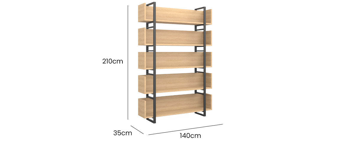 Nhi Bookcase 140