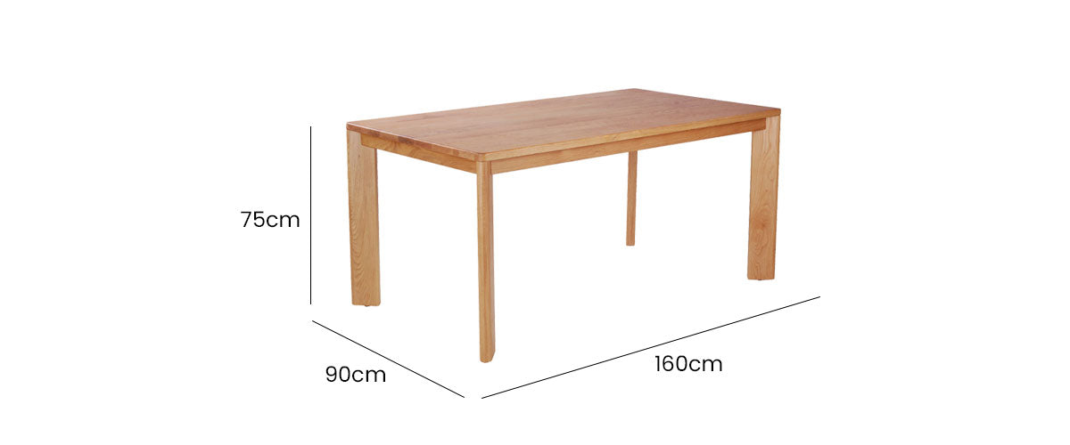 160x90 - 6 Seater