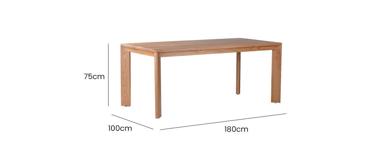 180x100 - 6 Seater