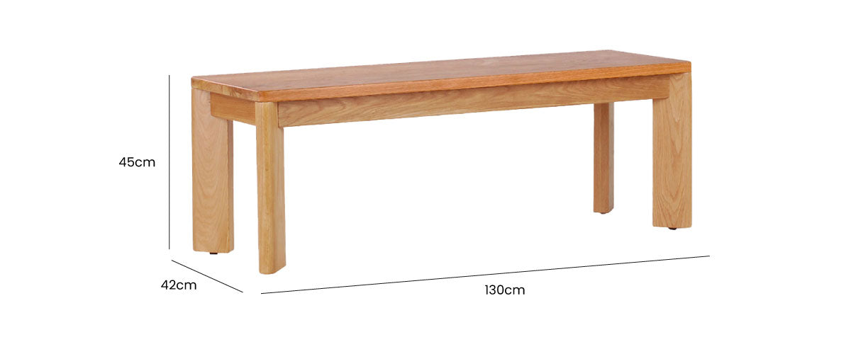 Niall Indoor Backless Bench 130