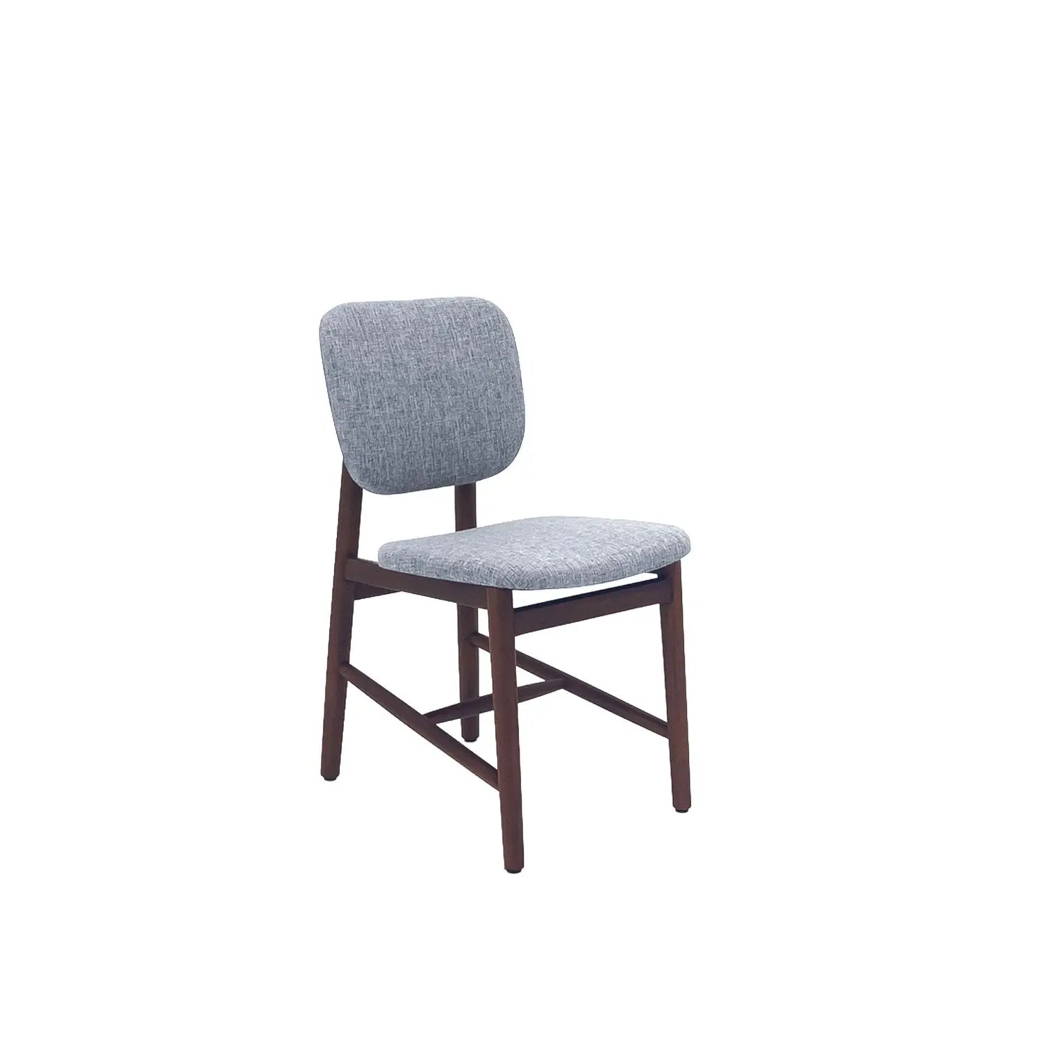 Olar Dining Chair - Teak Amber / Karl Ash
