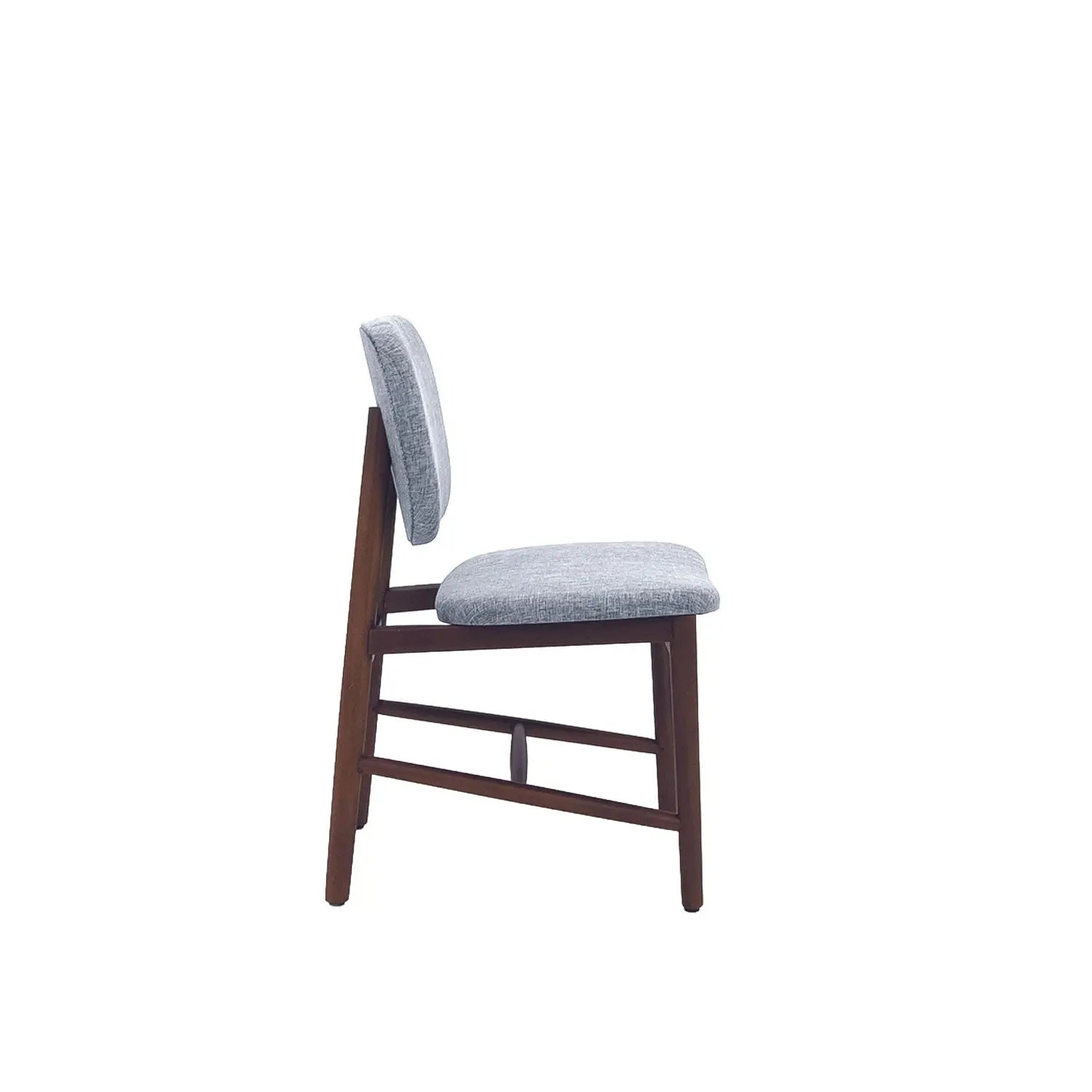 Olar Dining Chair - Teak Amber / Karl Ash