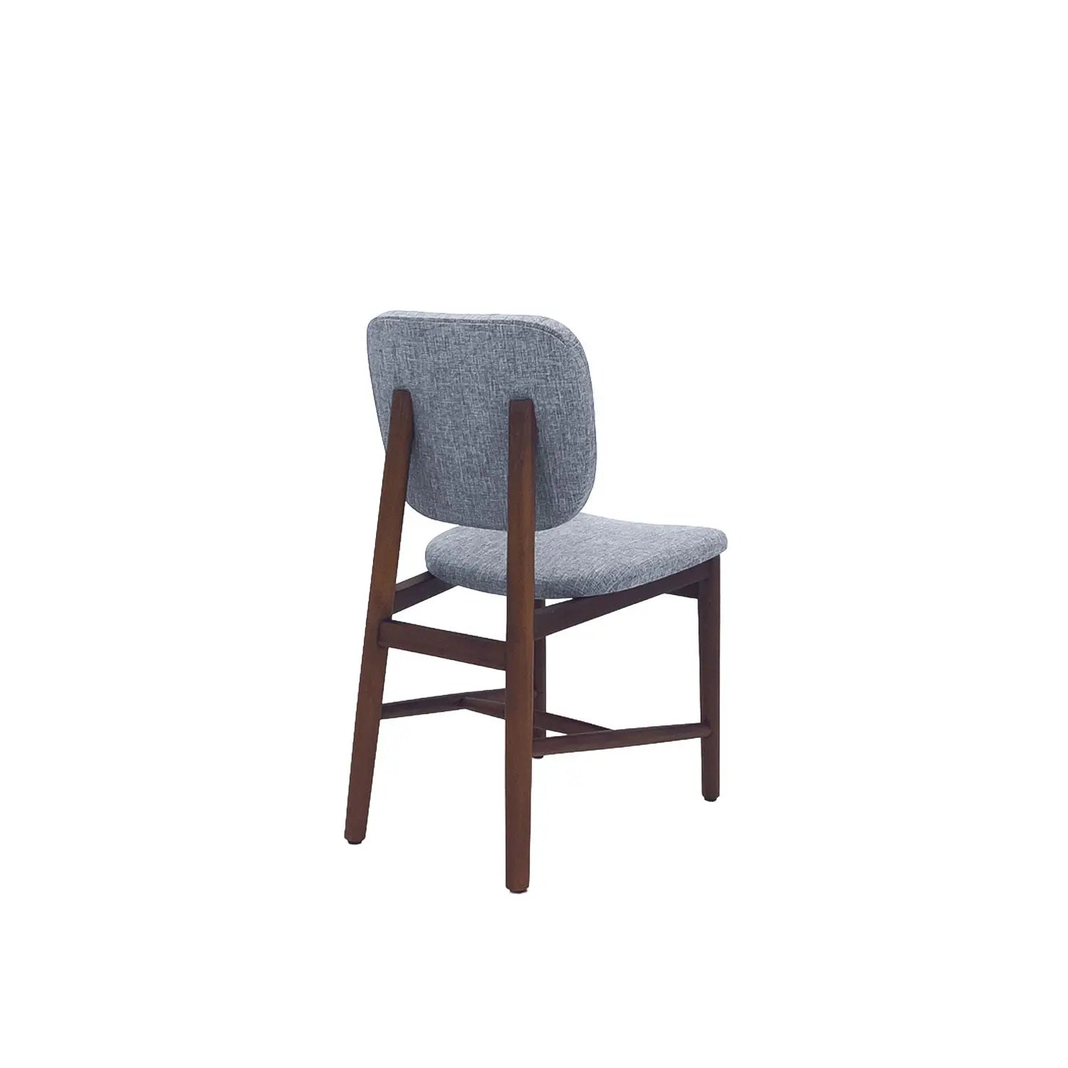 Olar Dining Chair - Teak Amber / Karl Ash