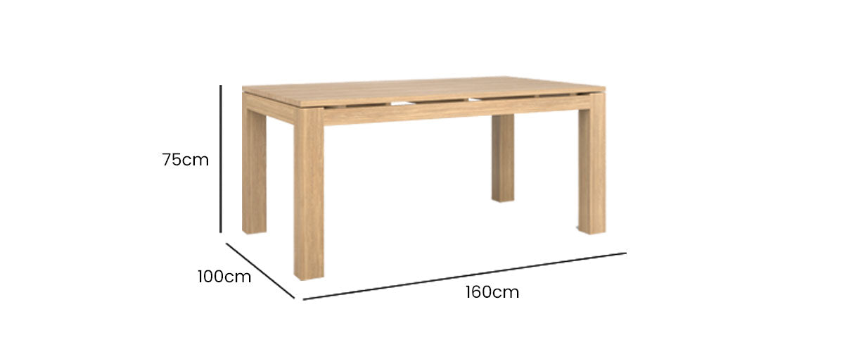 Pierson Table 160x100