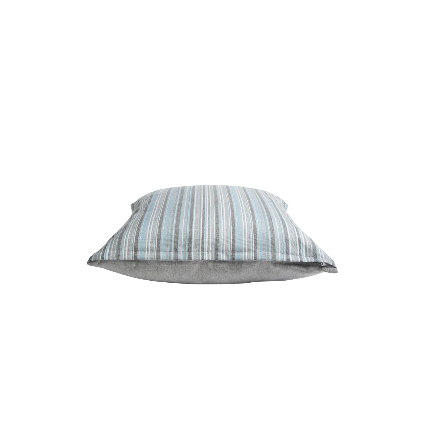 Outdoor Throw Pillow 60x60 - Blue-Granite Stripe