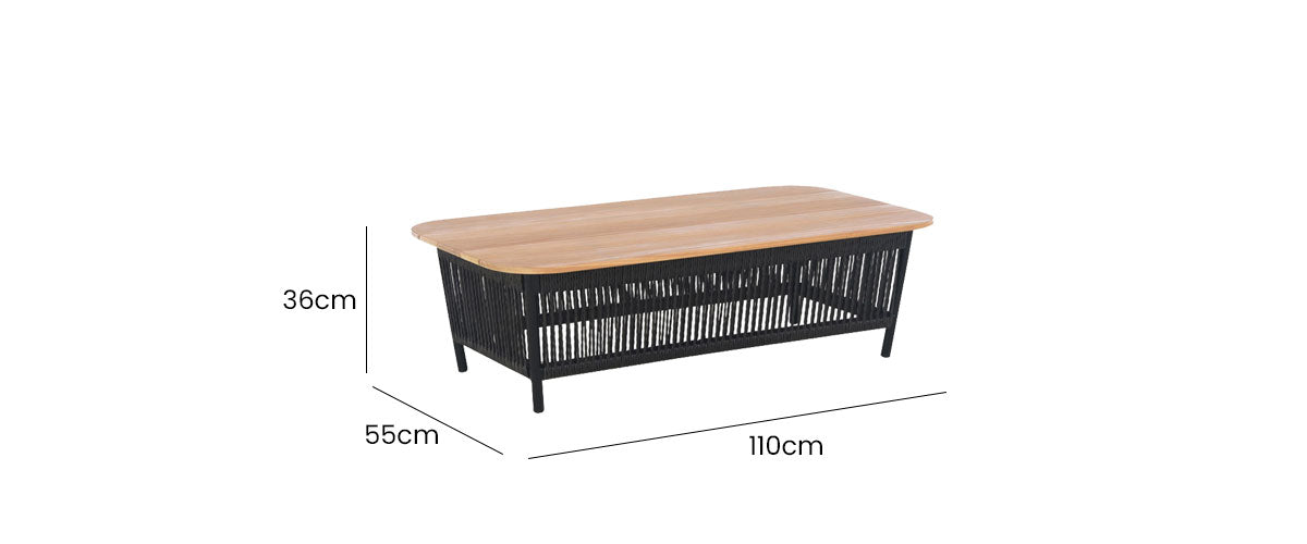 Planar Alu Large Coffee Table