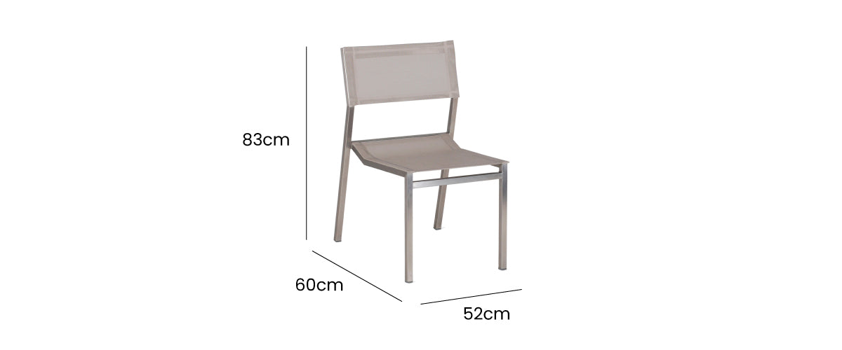 Salma Sail SS Side Chair