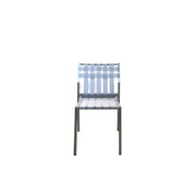 Salma Strap SS Grey Dining Chair - Side Chair