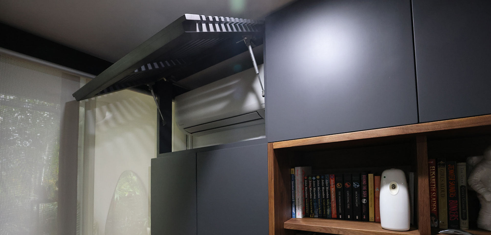 Entertainment & Storage Wall Unit