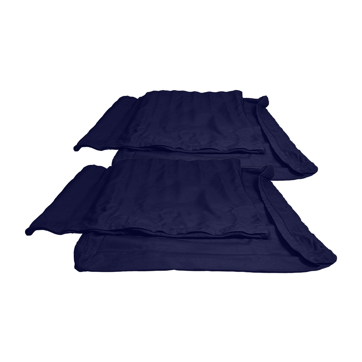 Abacus Alu Lounge Cushion Cover Replacement - Loveseat / Olefin Navy