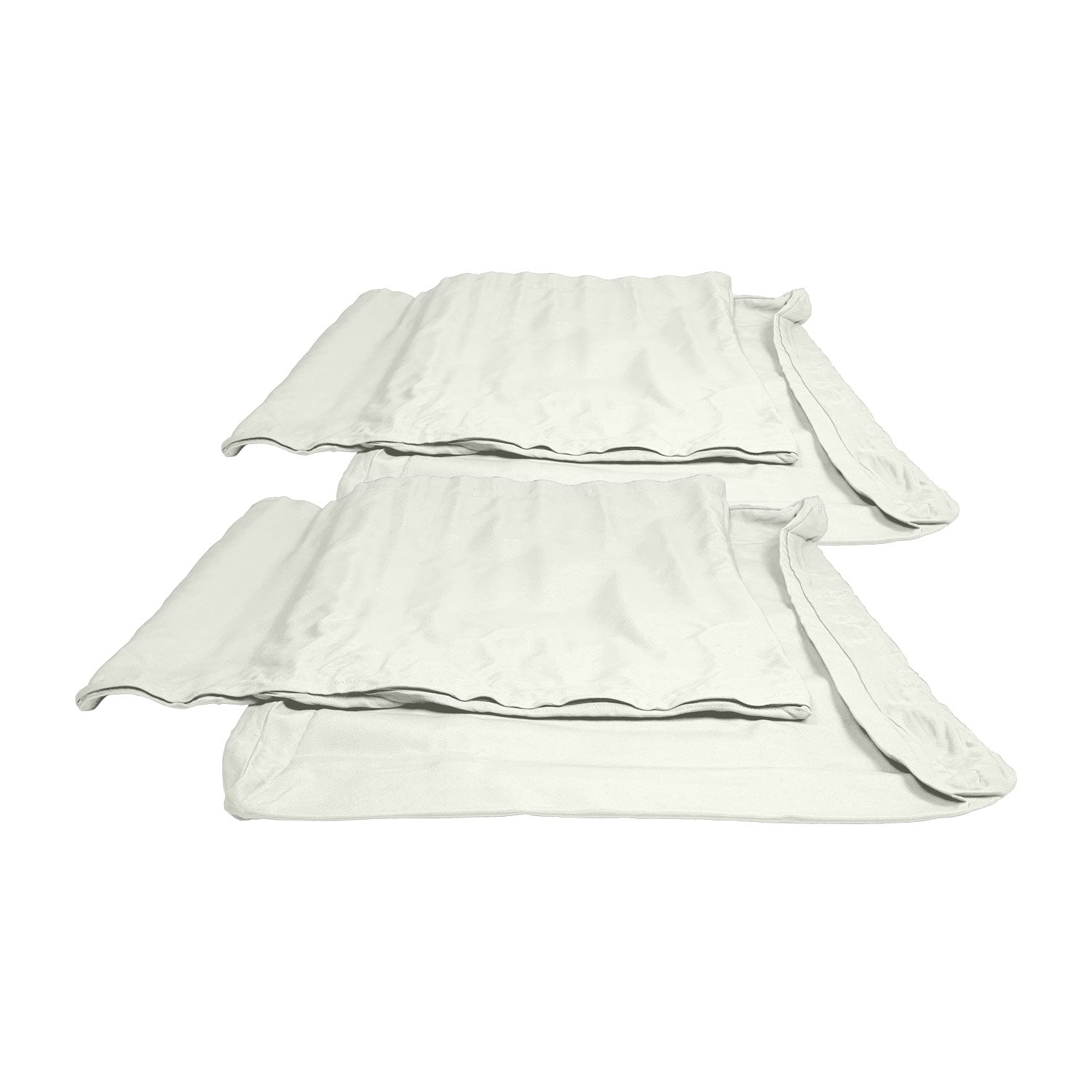 Abacus Alu Lounge Cushion Cover Replacement - Loveseat / Sunbrella Stone