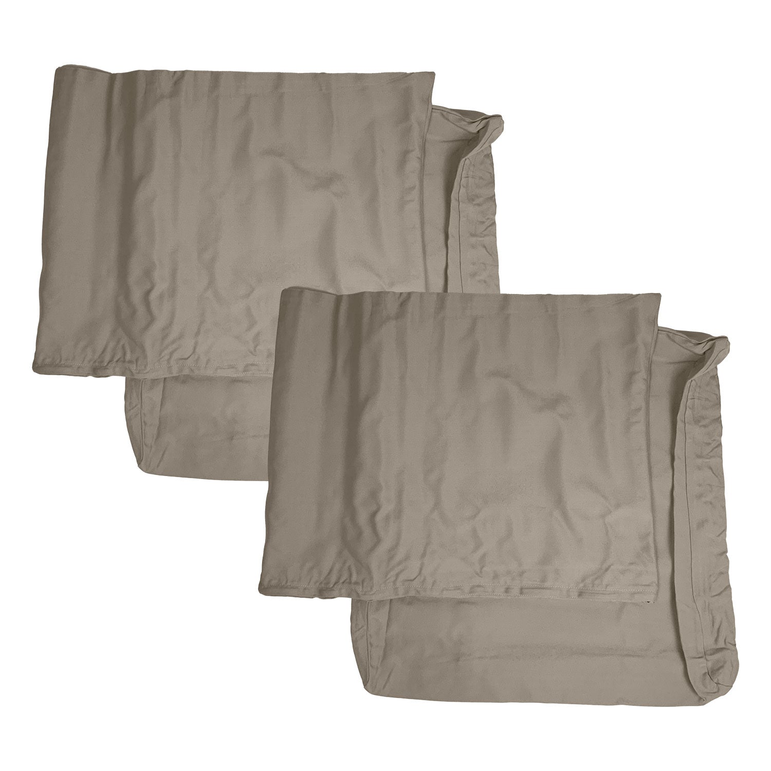 Abacus Alu Lounge Cushion Cover Replacement - Loveseat / Sunbrella Taupe