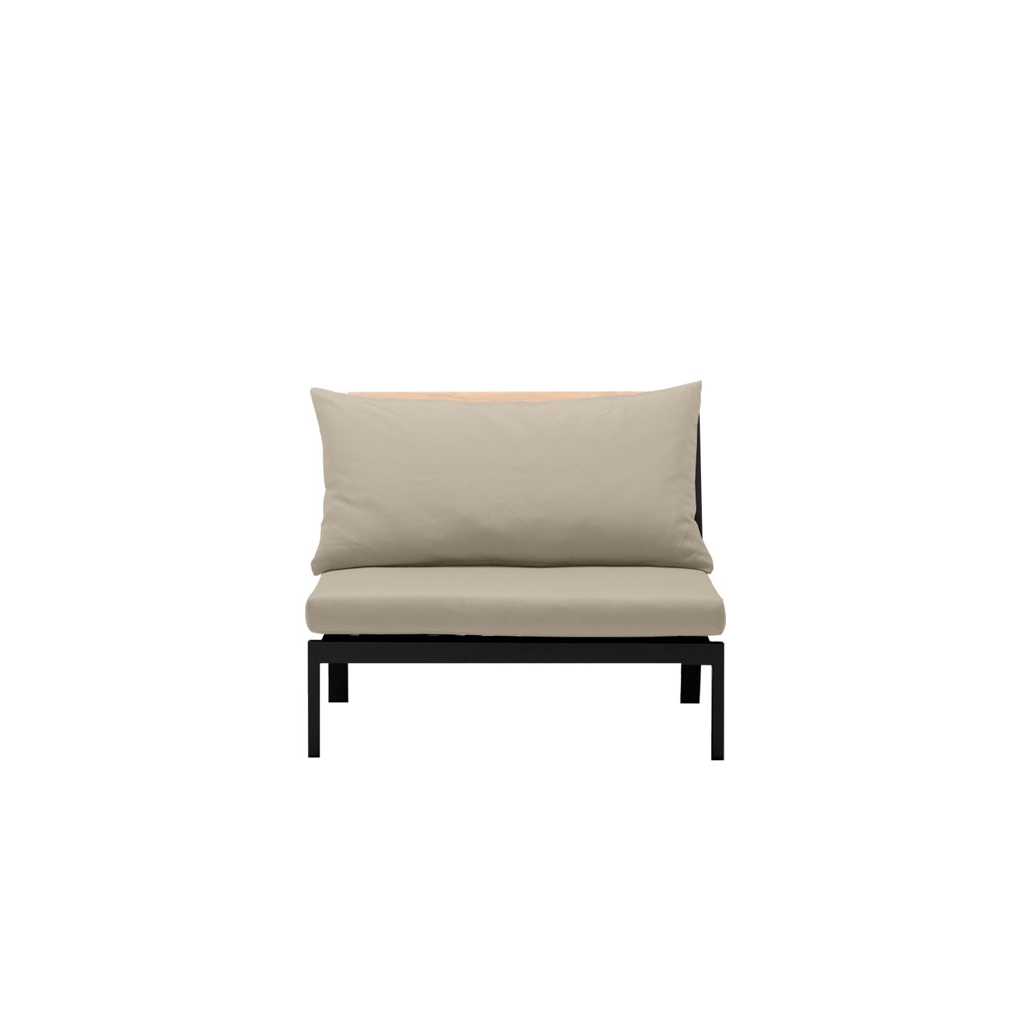 Abacus Alu Outdoor Midsection Black - Olefin Taupe
