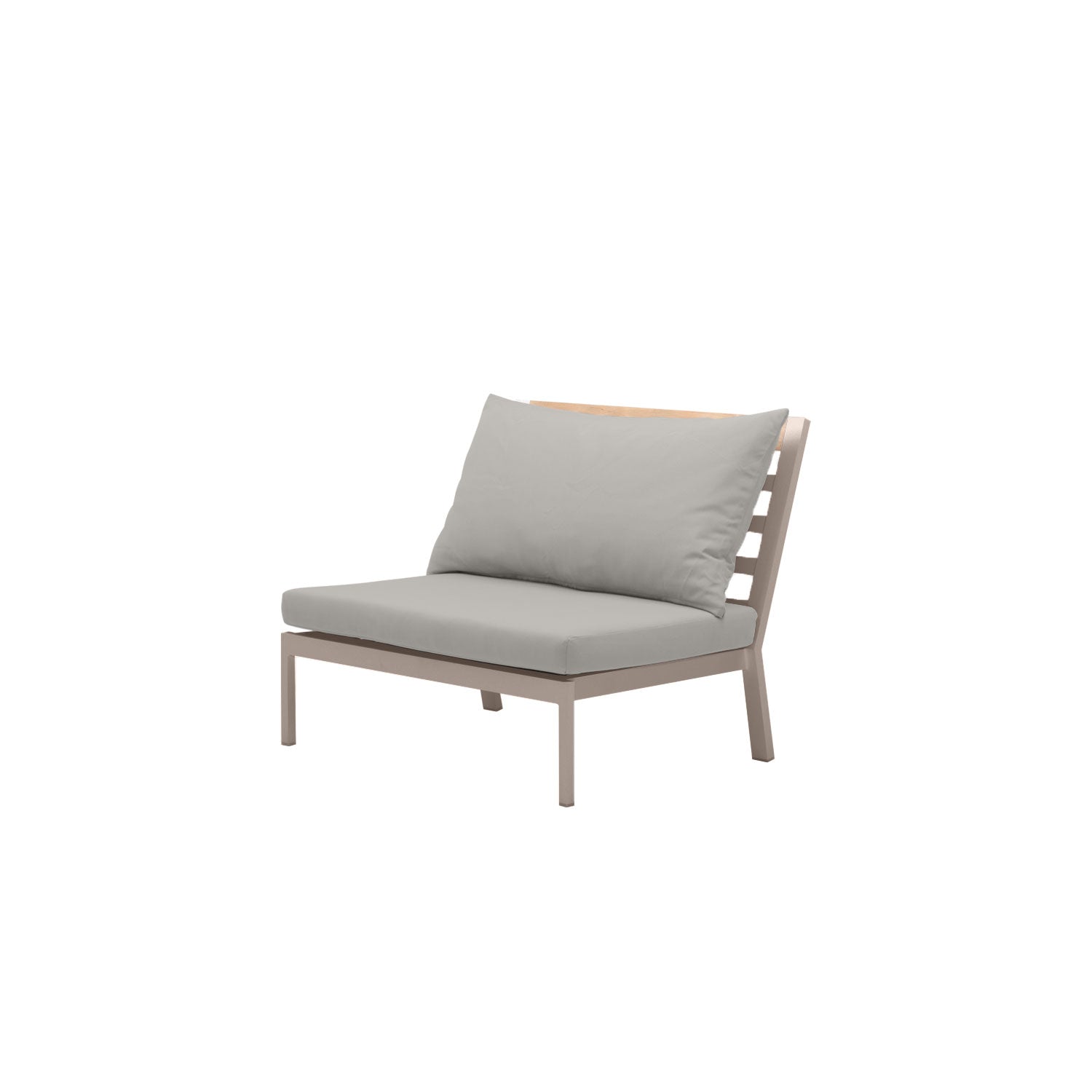 Abacus Alu Outdoor Midsection Taupe - Olefin Grey