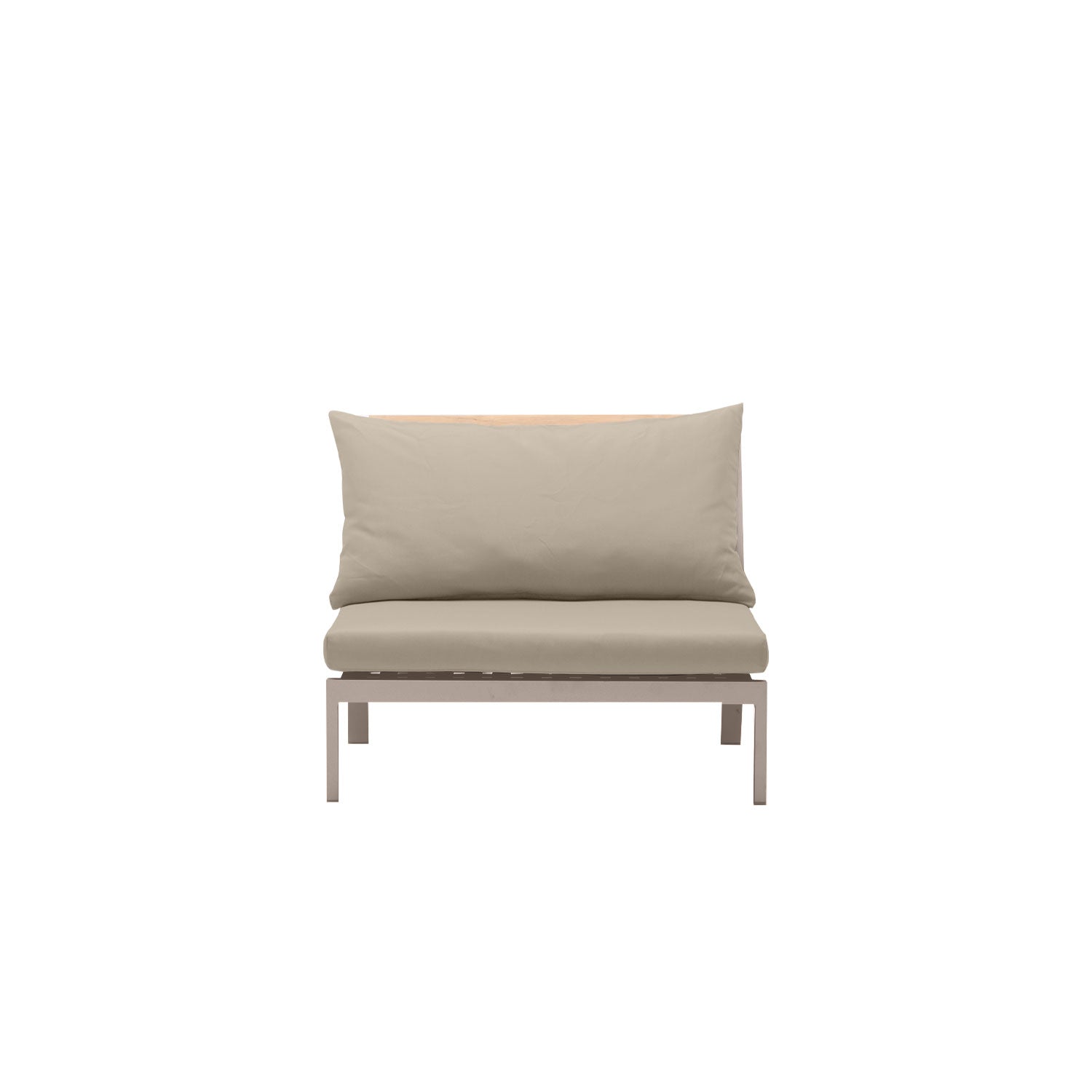 Abacus Alu Outdoor Midsection Taupe - Olefin Taupe
