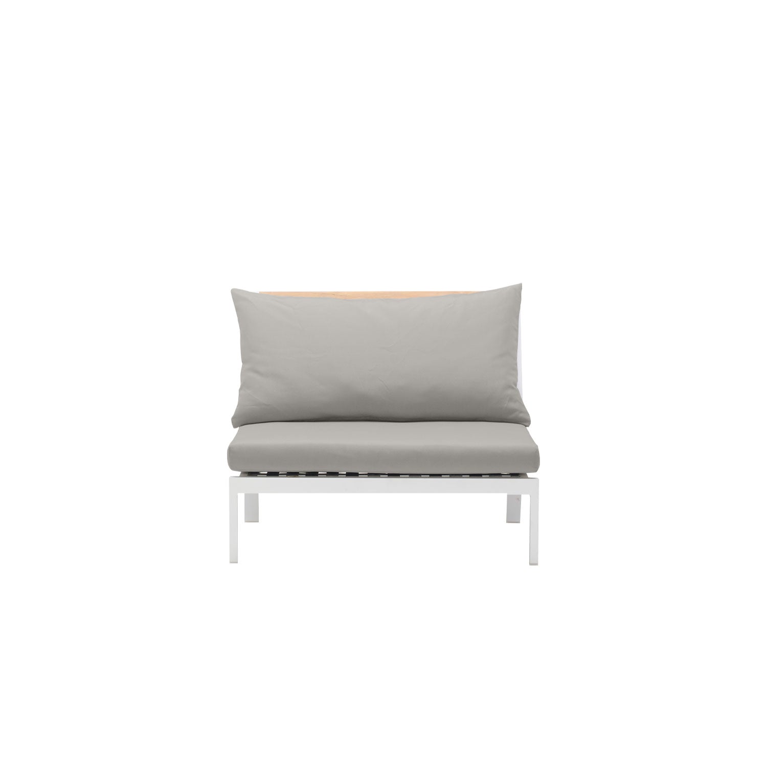 Abacus Alu Outdoor Midsection White - Olefin Grey