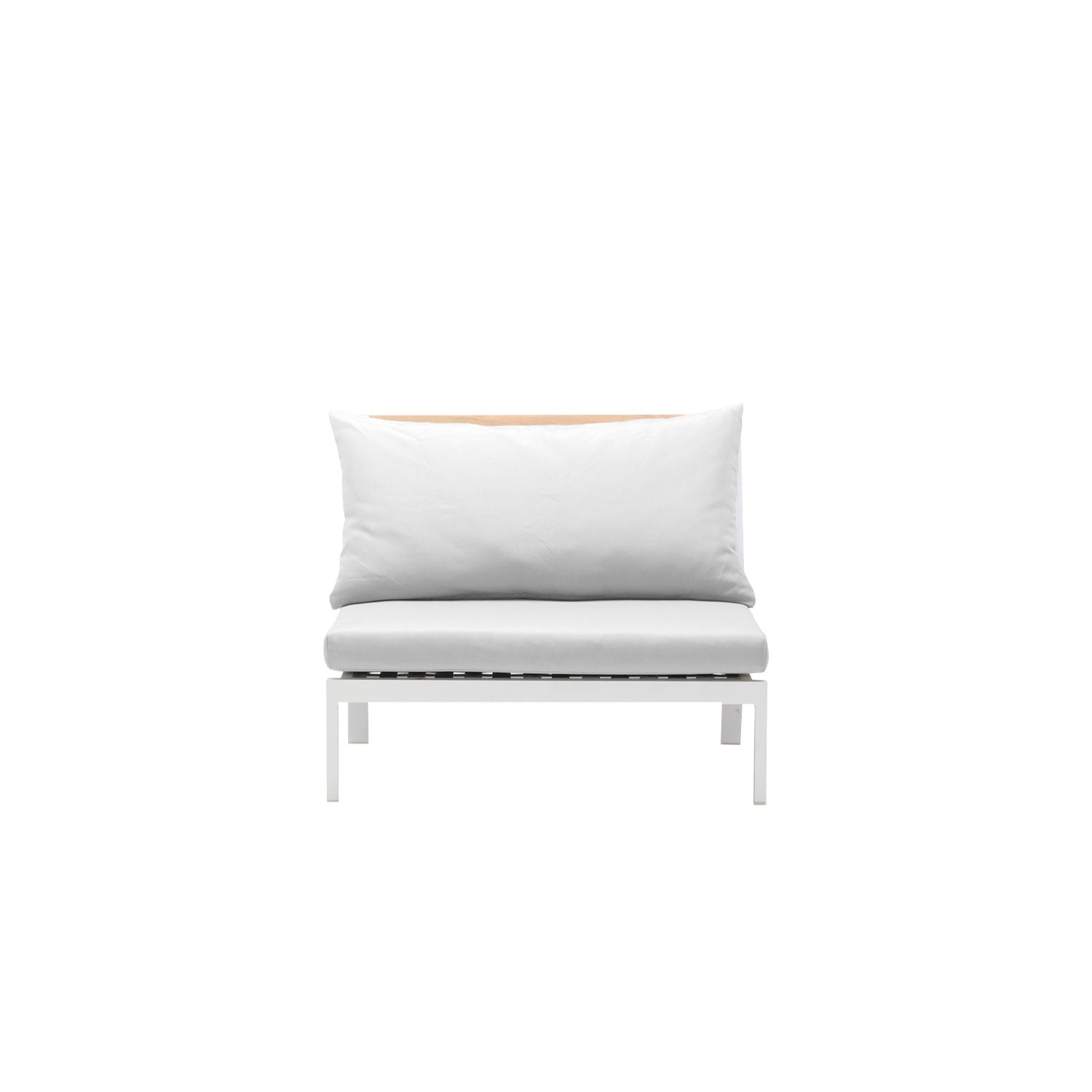 Abacus Alu Outdoor Midsection White - Olefin White