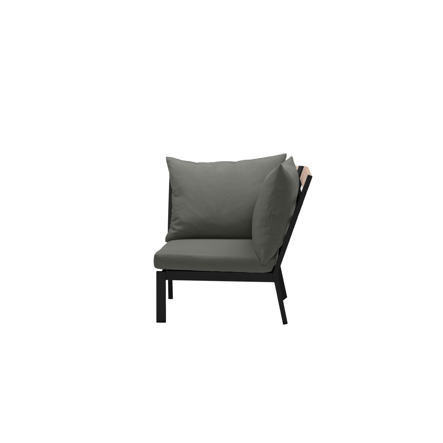 Abacus Alu Corner Black - Olefin Charcoal